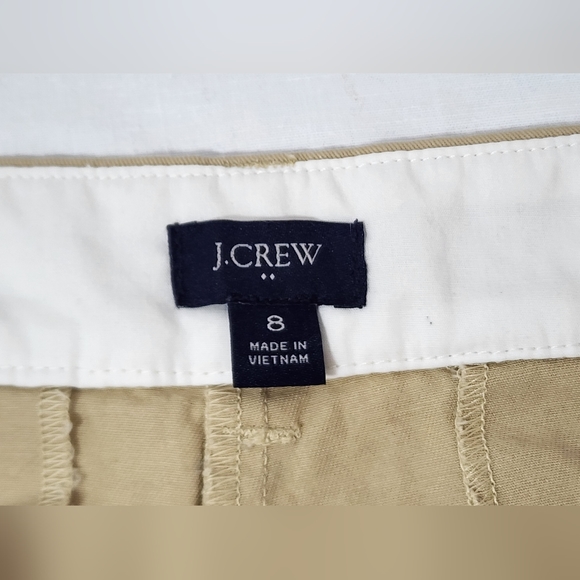 J.CREW WOMEN'S CHINO SHORTS SIZE 4, KHAKI - Picture 5 of 13